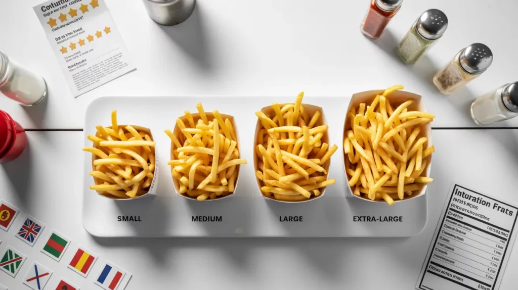 French Fries Size Chart: Ultimate Guide to Perfect Portions