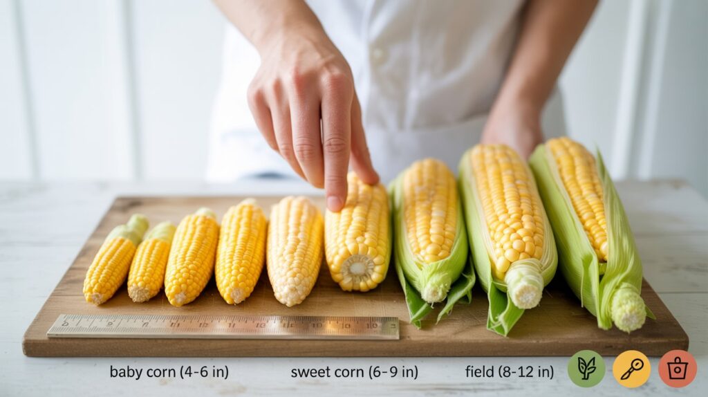 Corn Size Chart: Ultimate Guide to Perfect Corn Measurements Corn Size Chart: Ultimate Guide to Perfect Corn Measurements