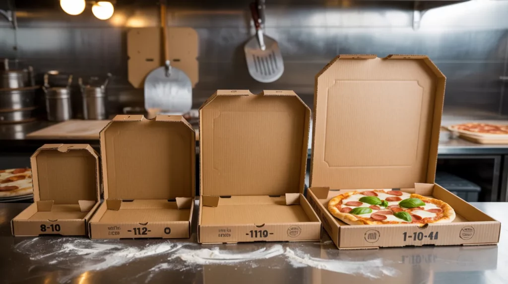 Common Pizza Box Sizes