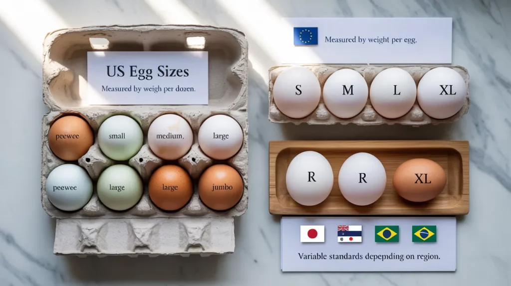 Egg Size In Global Markets