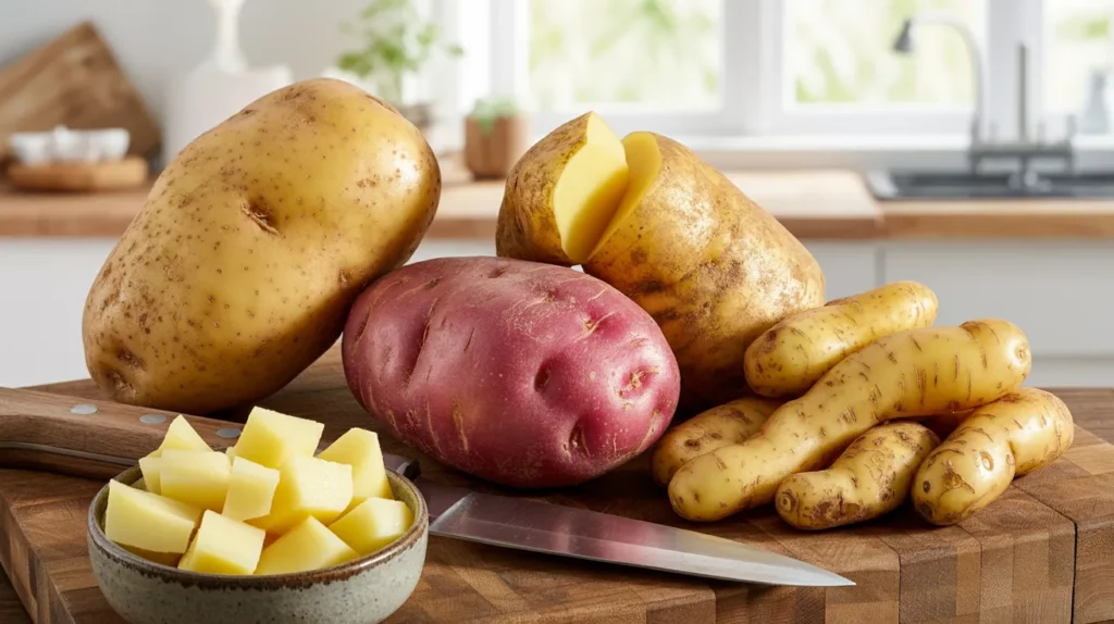 Common Potato Varieties And Sizes
