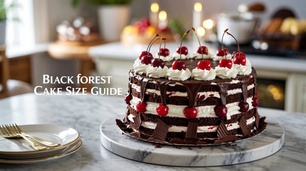 Black Forest Cake Size Chart: Ultimate Guide to Perfect Portions
