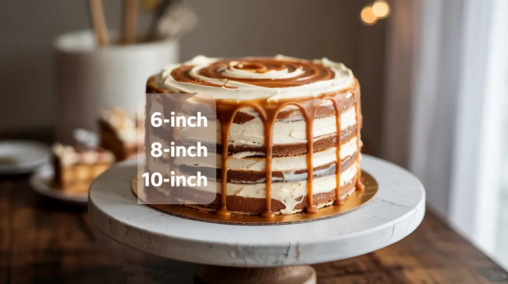 Are you planning to treat yourself or your loved ones with a delicious caramel cake but feel overwhelmed by the many size options available? 