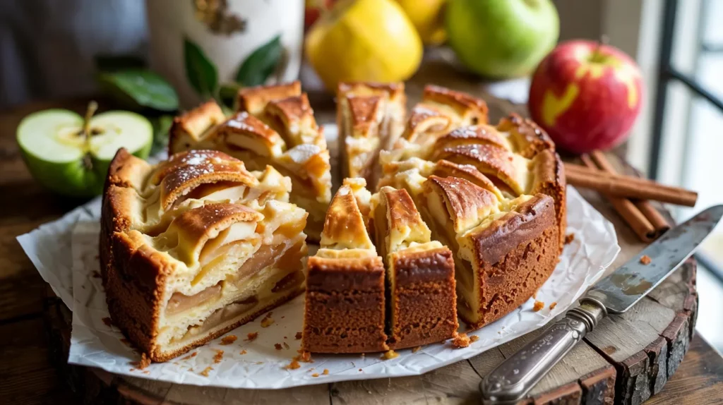 Are you planning to bake an apple cake but unsure about the right size to make?