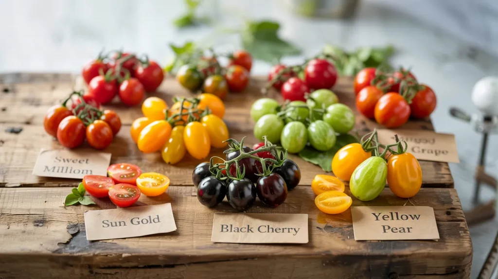 Popular Cherry Tomato Types
