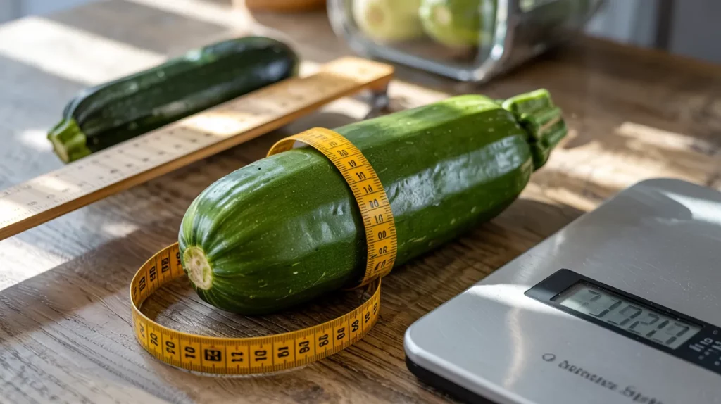 Tools For Measuring Zucchini