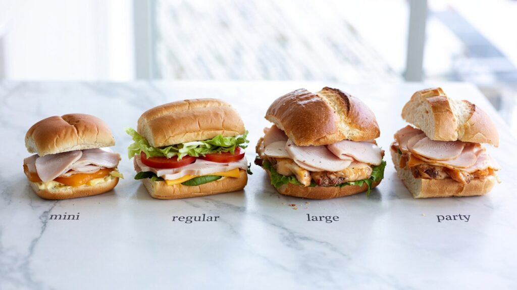 Awesome Turkey Sandwich Size Chart: Ultimate Guide for Perfect Portions