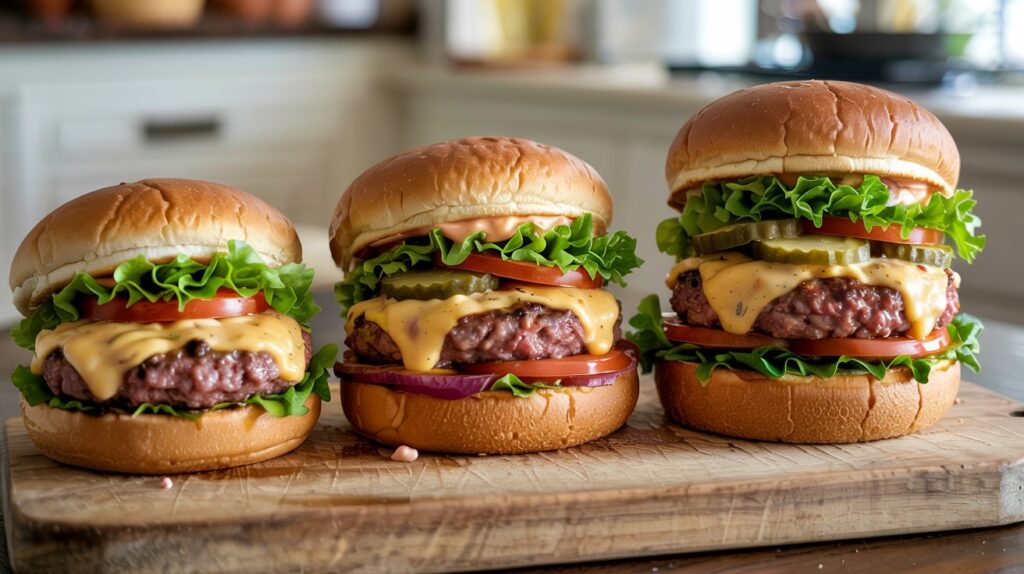 Pimento Cheese Burger Size Chart: Ultimate Guide to Perfect Portions