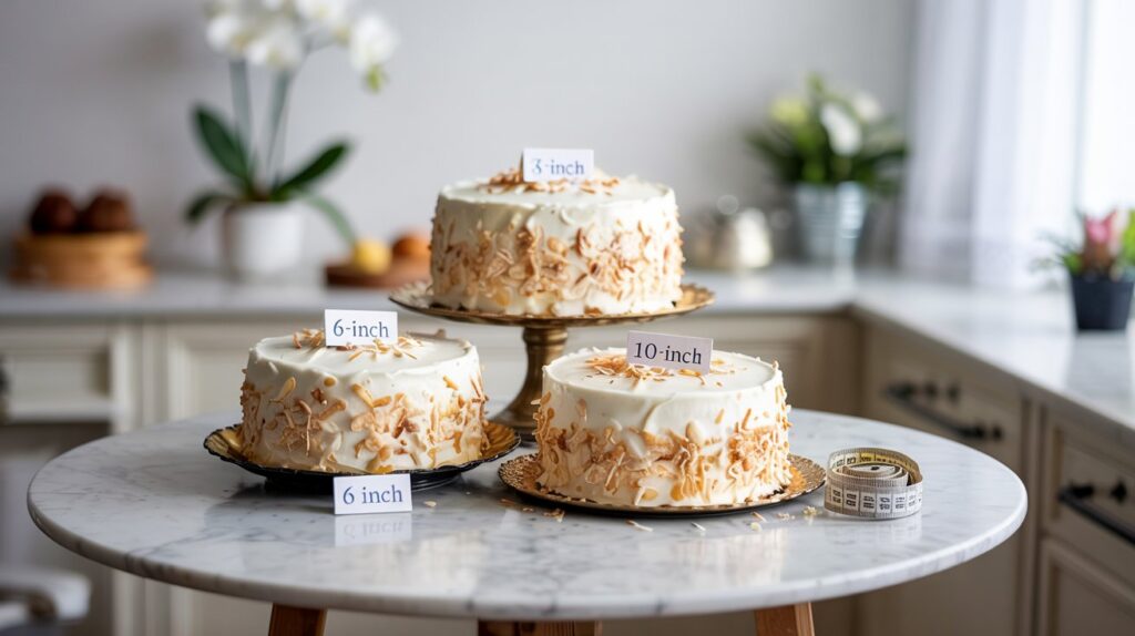 Coconut Cake Size Chart: Ultimate Guide to Perfect Portions