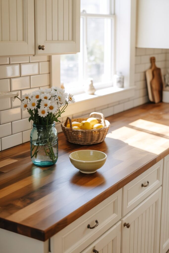 12. Farmhouse Kitchen Countertop Ideas