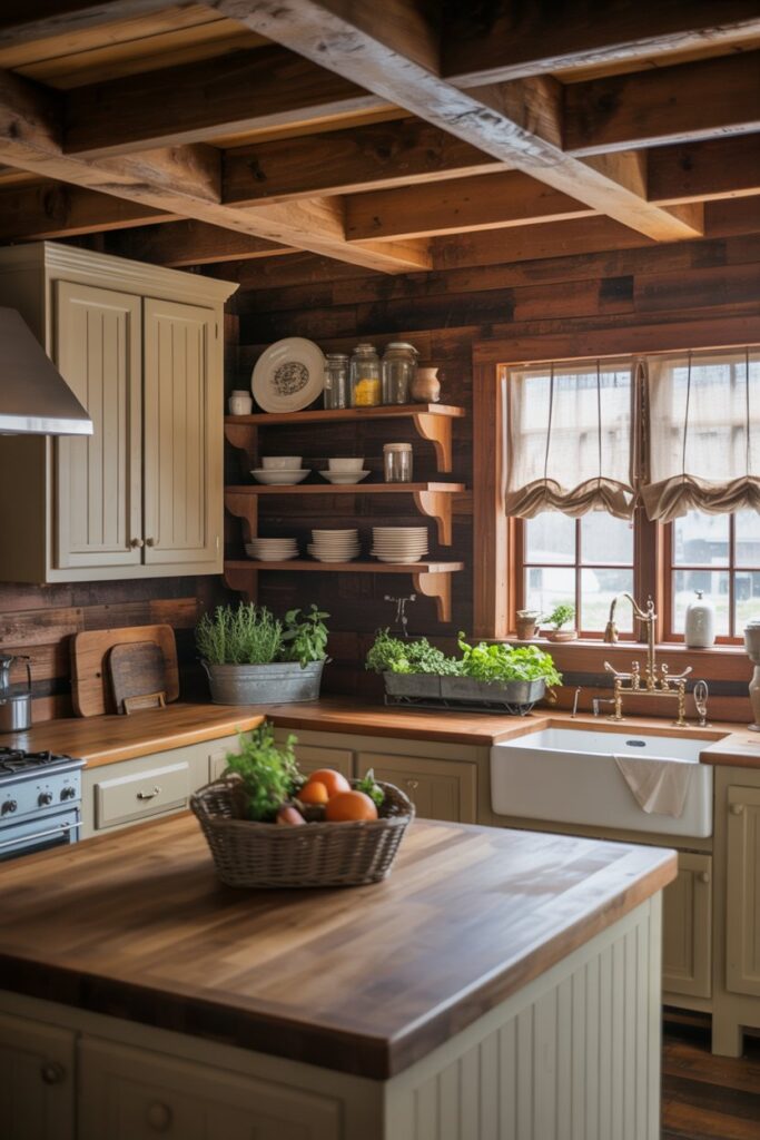 15. Farmhouse Kitchen Decor