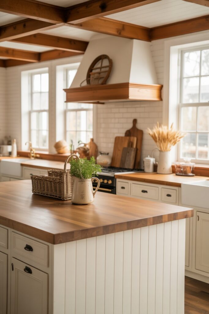 5. Farmhouse Kitchen Decor