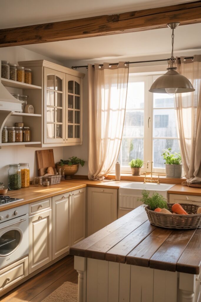 1. Farmhouse Kitchen Decor