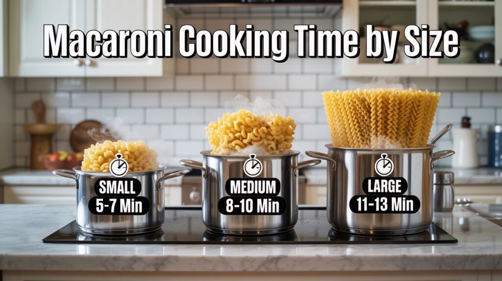 Boiling Times By Size