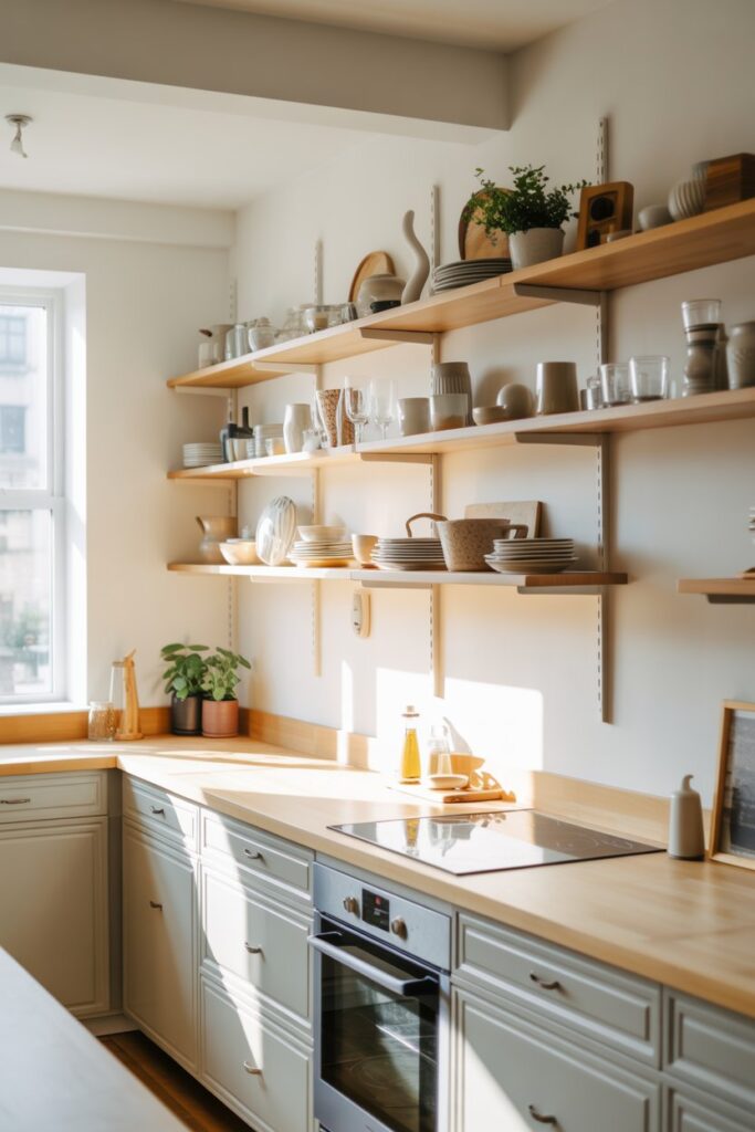 18. Kitchen Decor Wall Shelves