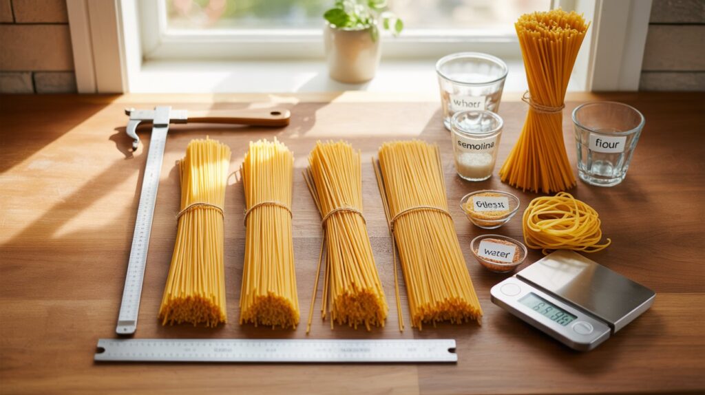 Spaghetti Noodles Without Egg Size Chart: Ultimate Guide & Tips