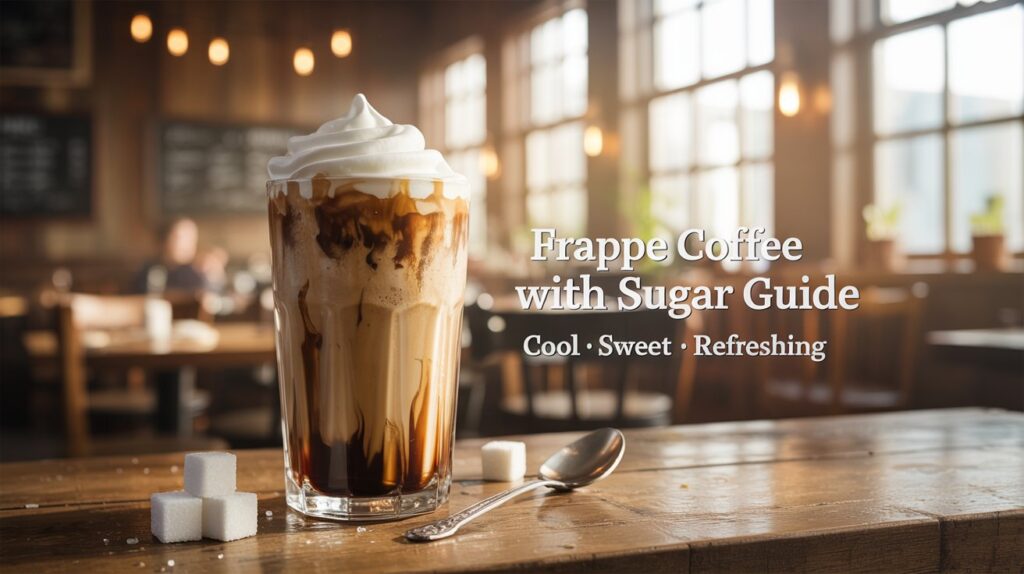 Frappe Coffee With Sugar Size Chart: Ultimate Guide