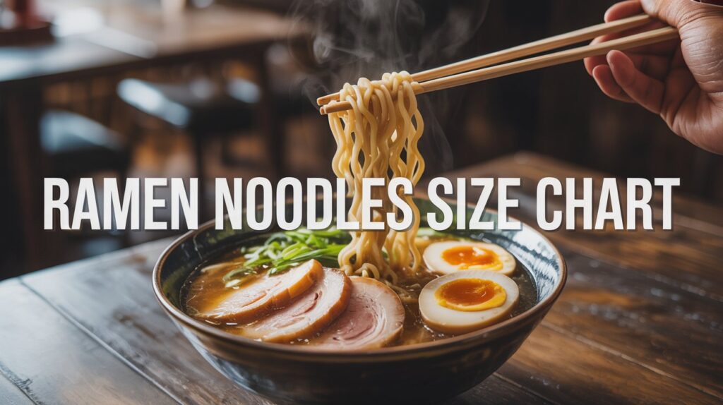 Ramen Noodles Size Chart: Ultimate Guide to Perfect Portions