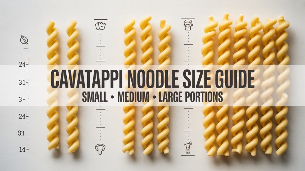 Cavatappi Noodles Basics