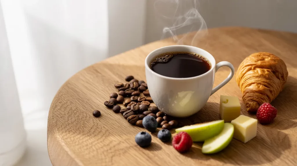 Coffea Arabica Without Milk And Sugar