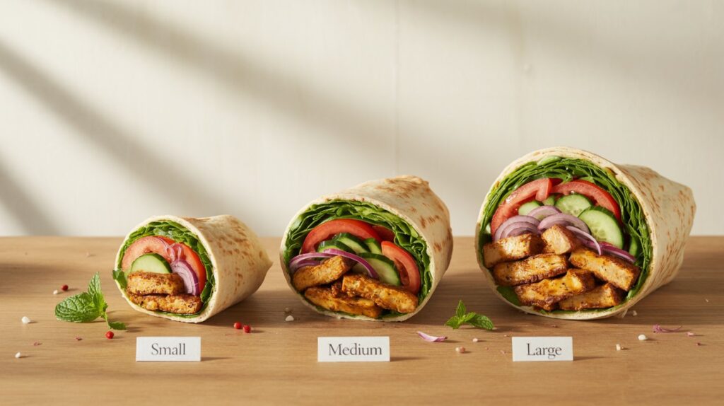 Vegan Shawarma Size Chart: Ultimate Guide to Perfect Portions