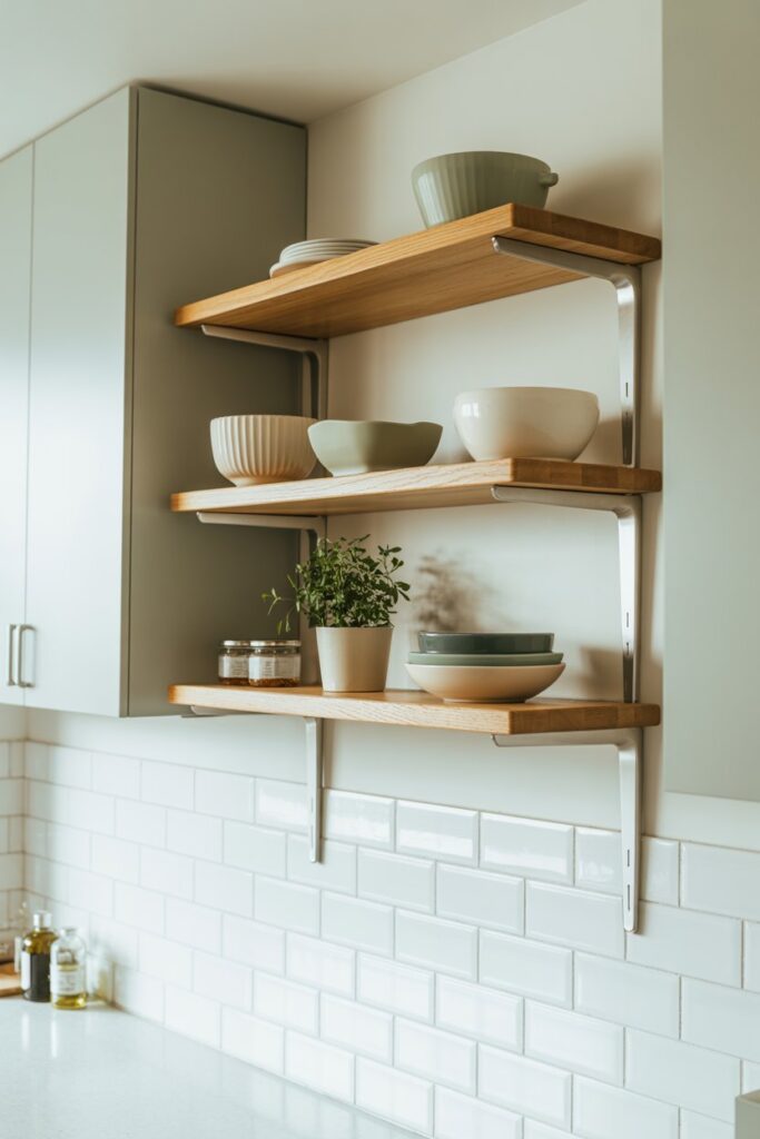 3. Kitchen Decor Wall Shelves