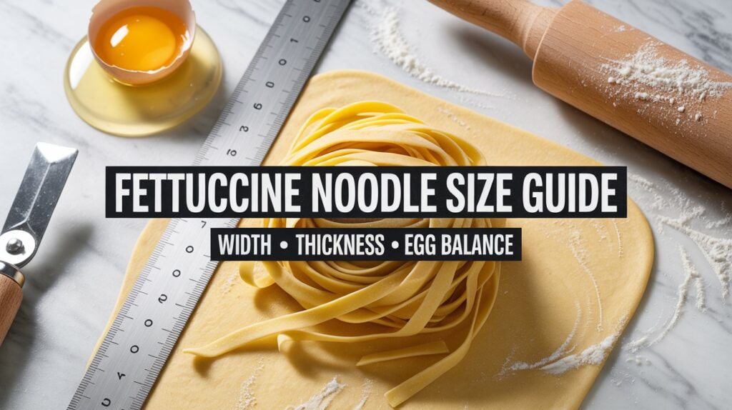 Measuring And Cutting Pasta