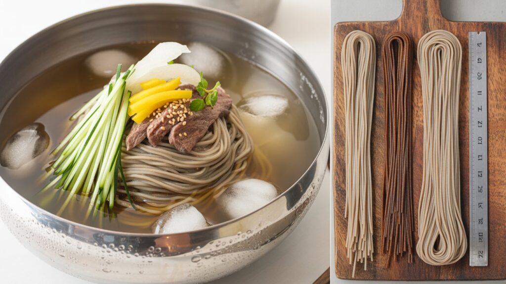 Naengmyeon Noodles Without Egg Size Chart: Ultimate Guide & Tips