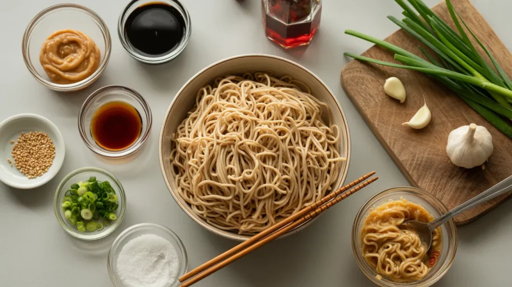 Sesame Noodles Basics