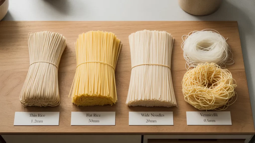Rice Noodle Types