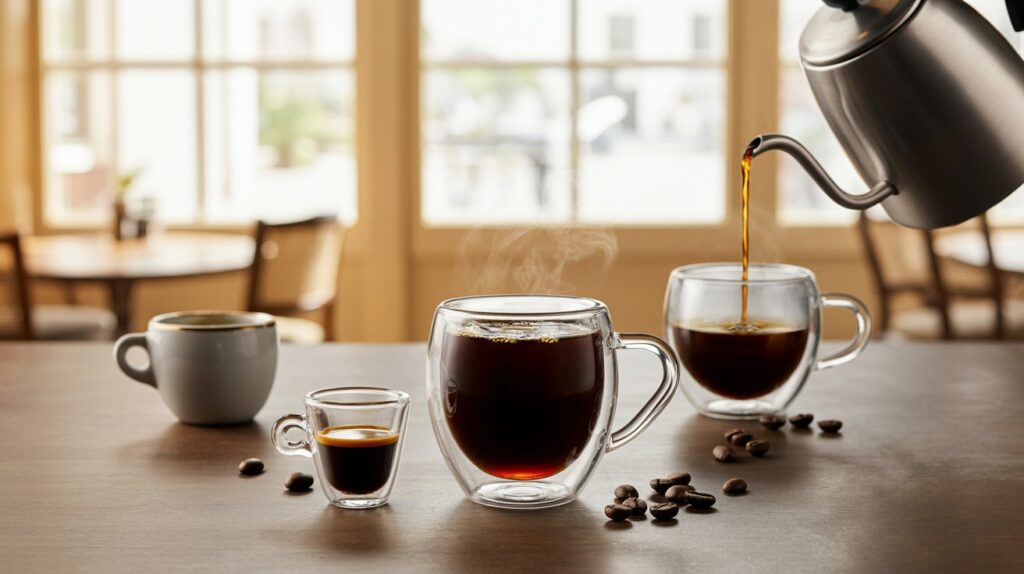 Americano Coffee Without Milk And Sugar Size Chart: Ultimate Guide