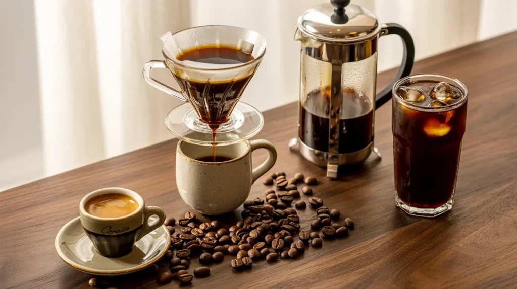 Brewing Methods And Size Impact.