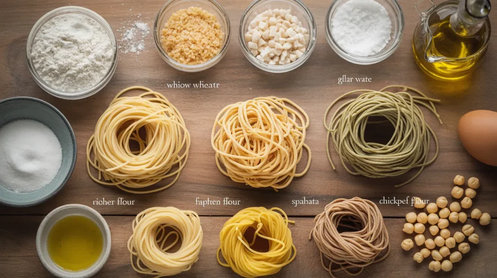 Types Of Eggless Spaghetti Noodles
