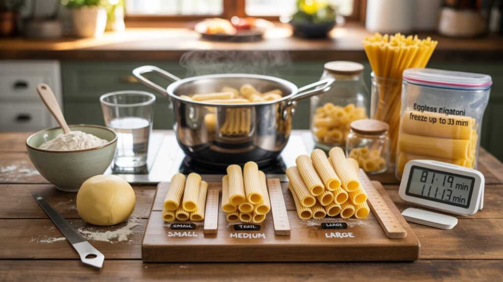 Rigatoni Noodles Without Egg Size Chart: Ultimate Guide & Tips