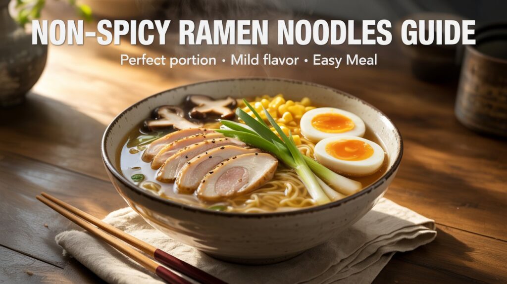Ramen Noodles Without Spicy Size Chart: Ultimate Guide & Tips