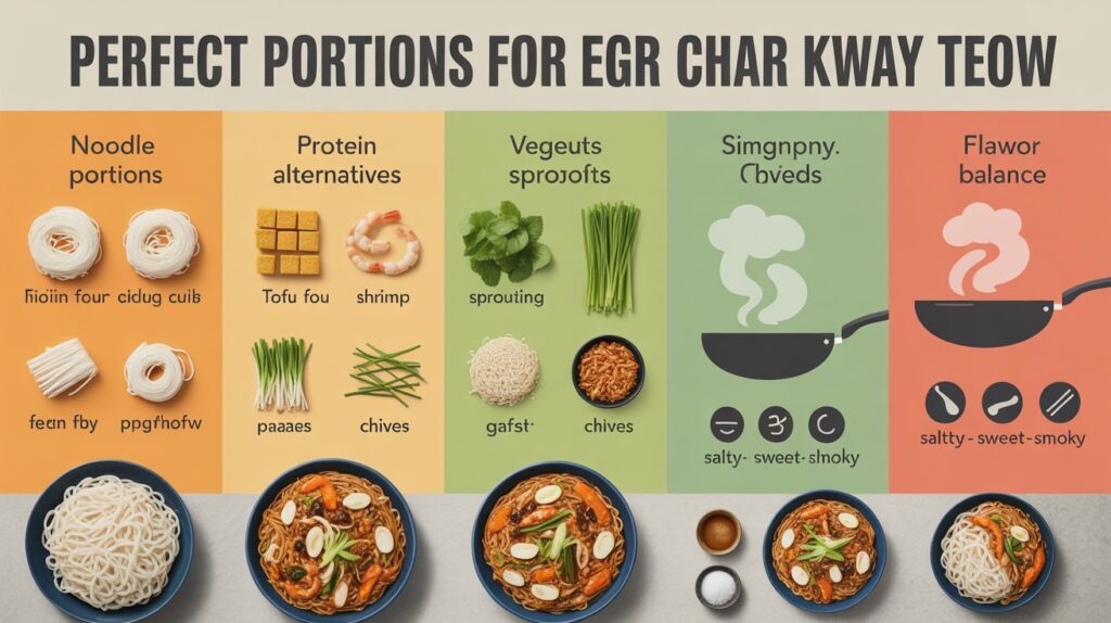 Portion Sizes Without Egg
