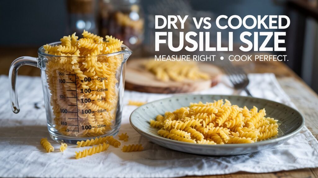 Dry Vs Fresh Fusilli