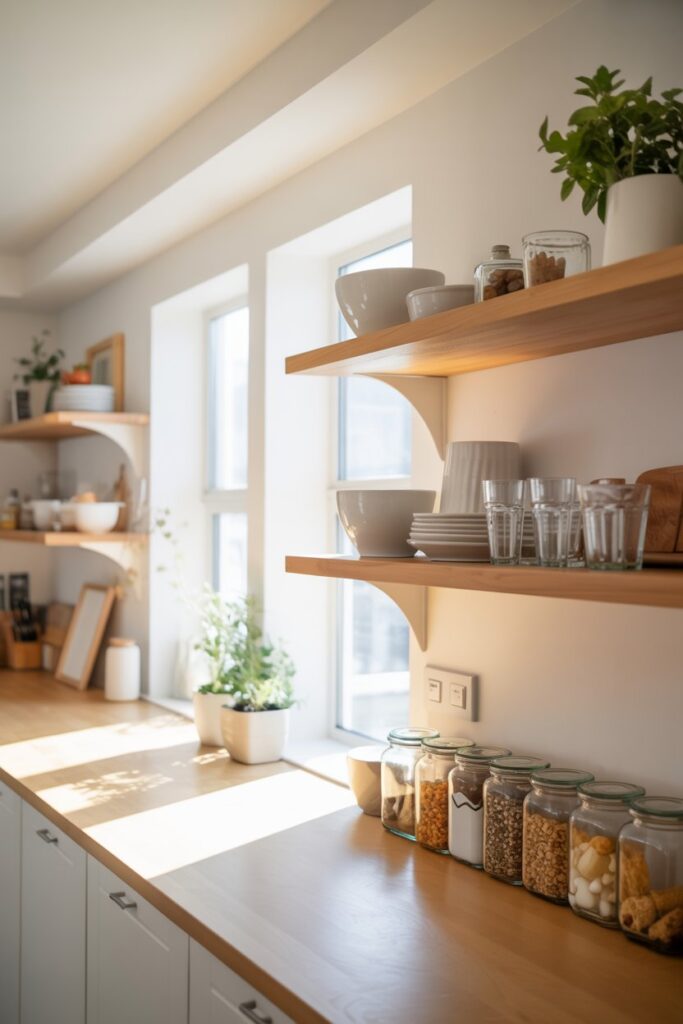 8. Kitchen Decor Wall Shelves