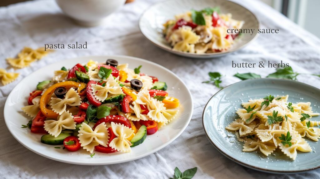 Non-spicy Farfalle Recipes