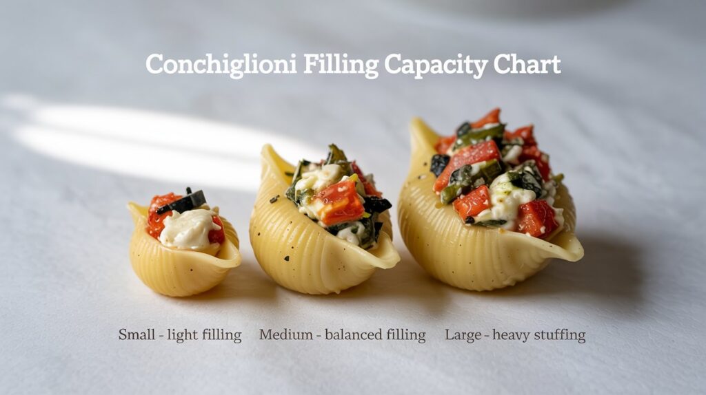 Size And Filling Capacity