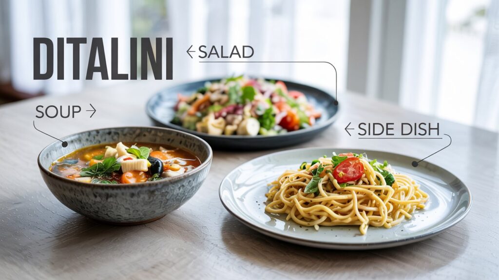 Recipes Featuring Mild Ditalini
