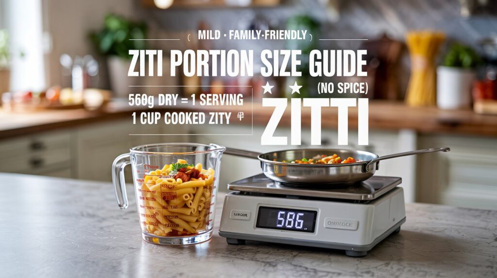 Ziti Noodle Size Guide