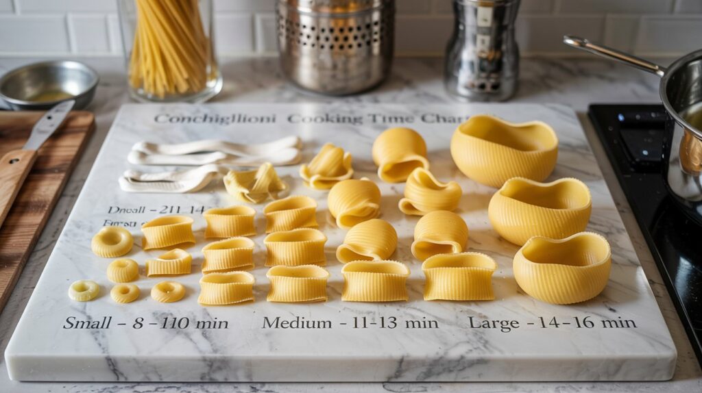 Cooking Times By Size