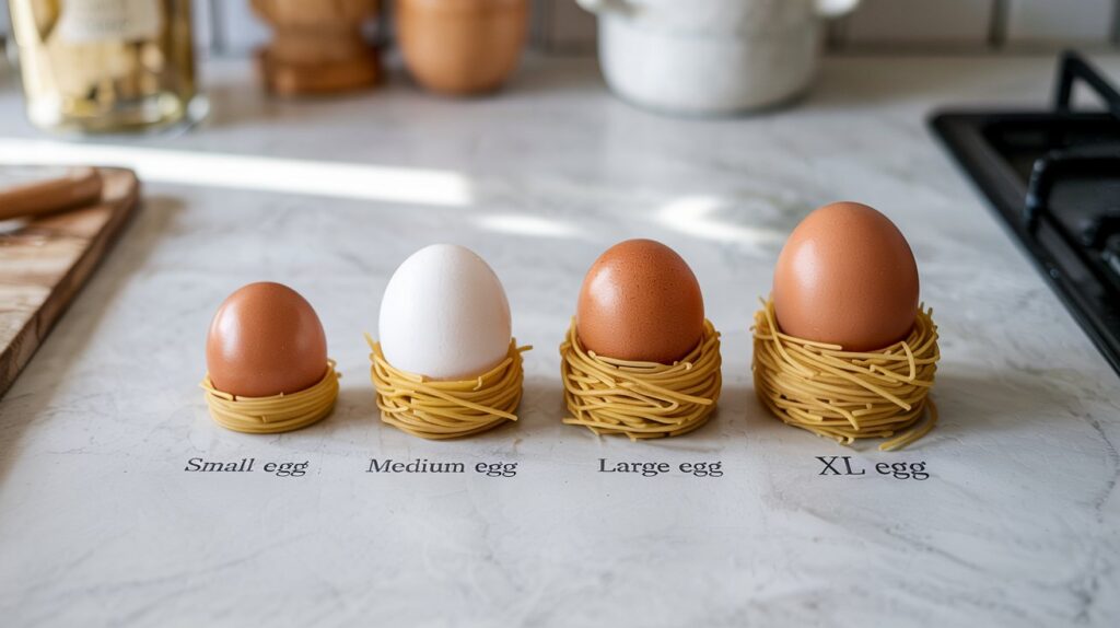 Egg Size Categories