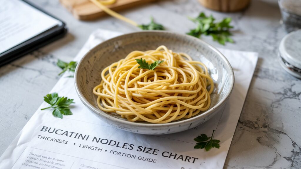 Bucatini Noodles Size Chart: Ultimate Guide