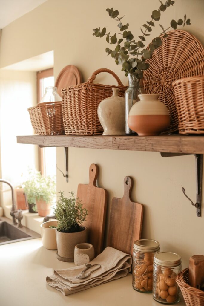 2. Kitchen Decor Wall Shelves