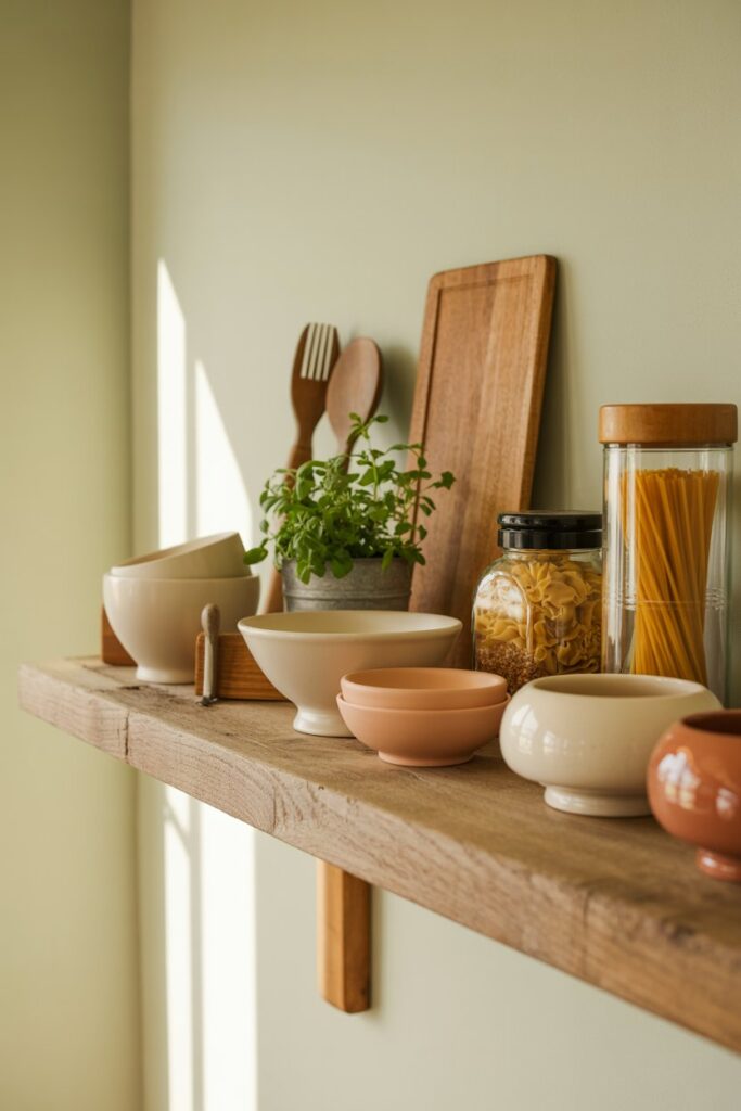 7. Kitchen Decor Wall Shelves