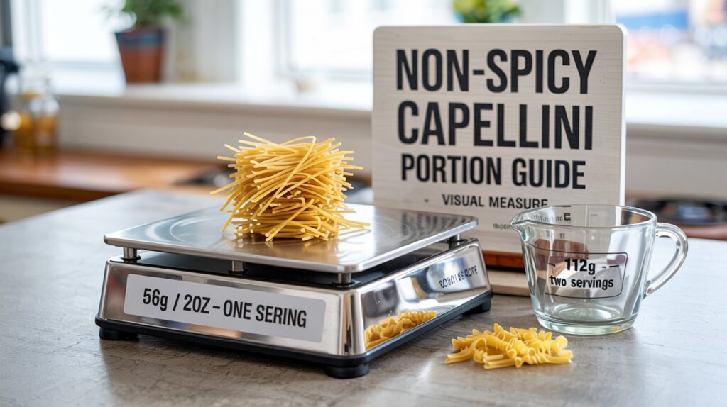 Measuring Capellini Portions
