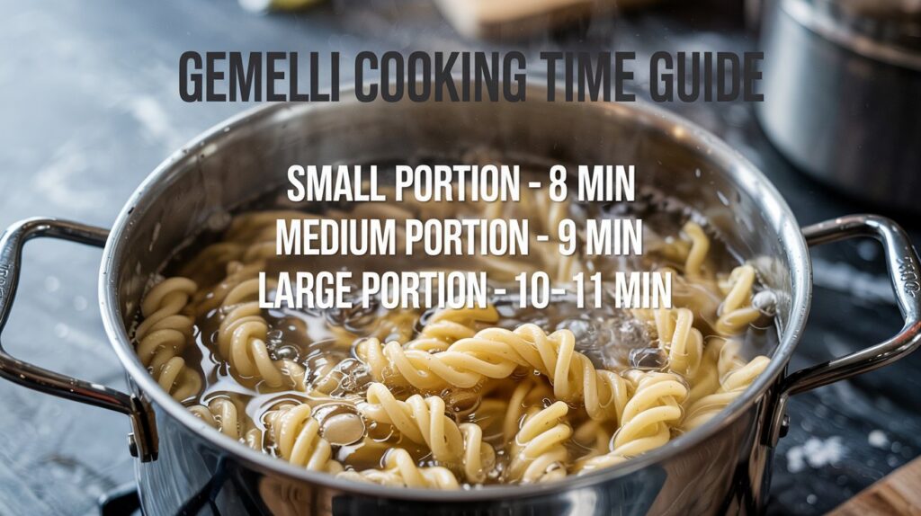 Cooking Times Based On Portion Size