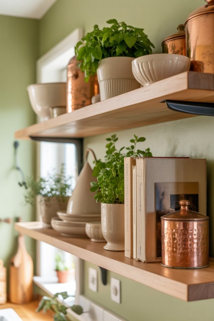 24. Kitchen Decor Wall Shelves
